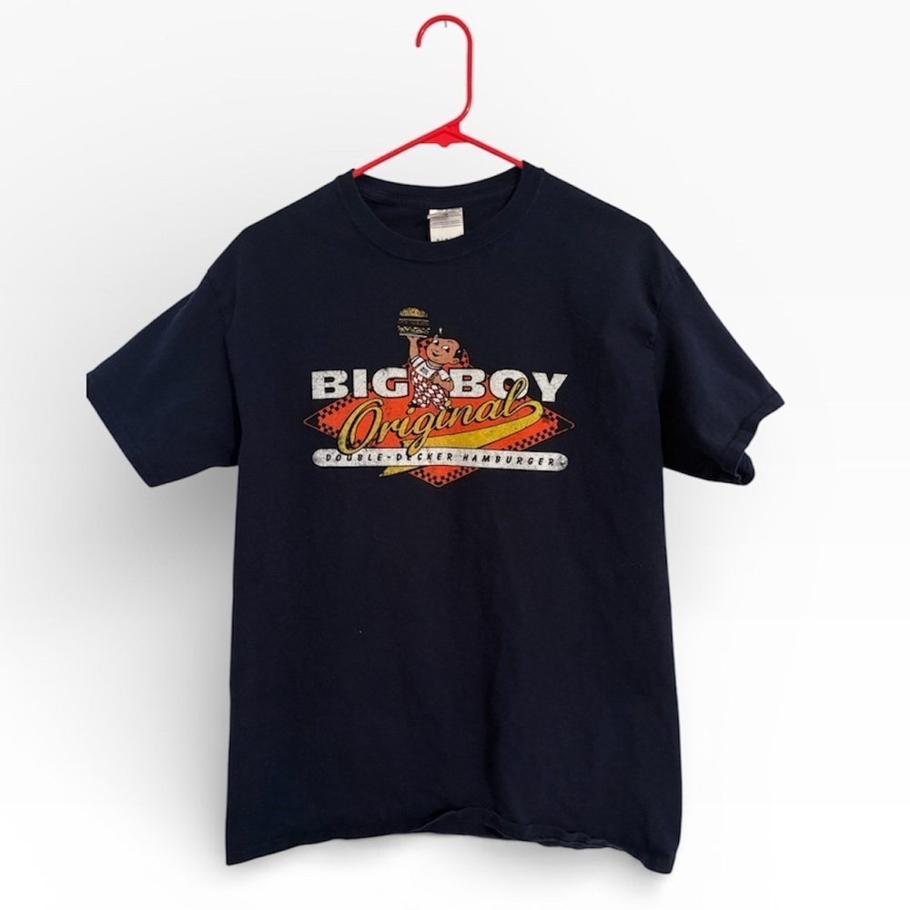 Big Boy Original Hamburgers Navy Tee